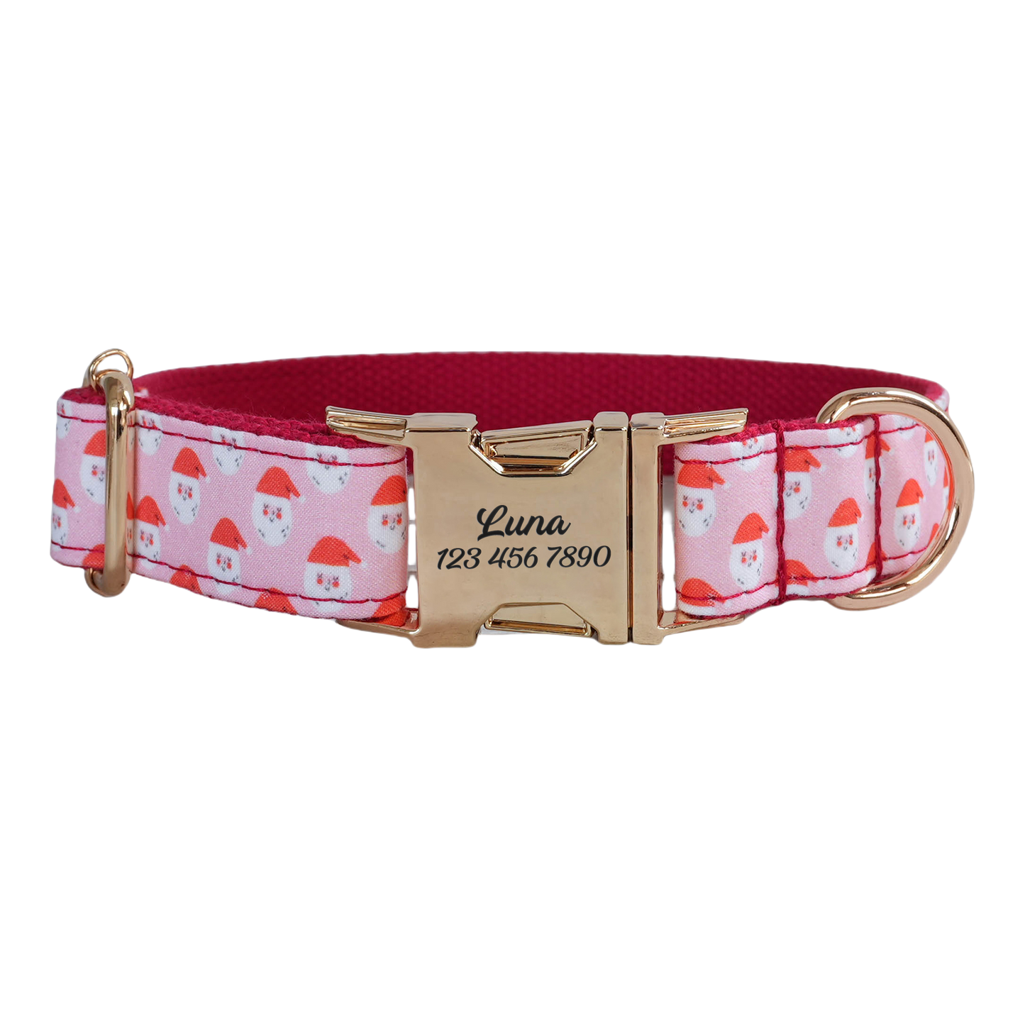 Christmas Anti-Lost Custom Engraved Pet Collar