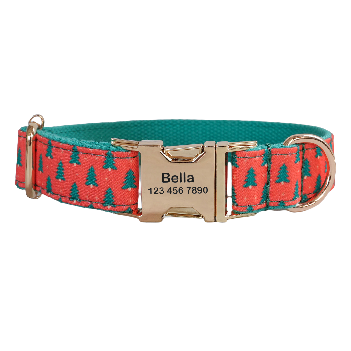 Christmas Anti-Lost Custom Engraved Pet Collar