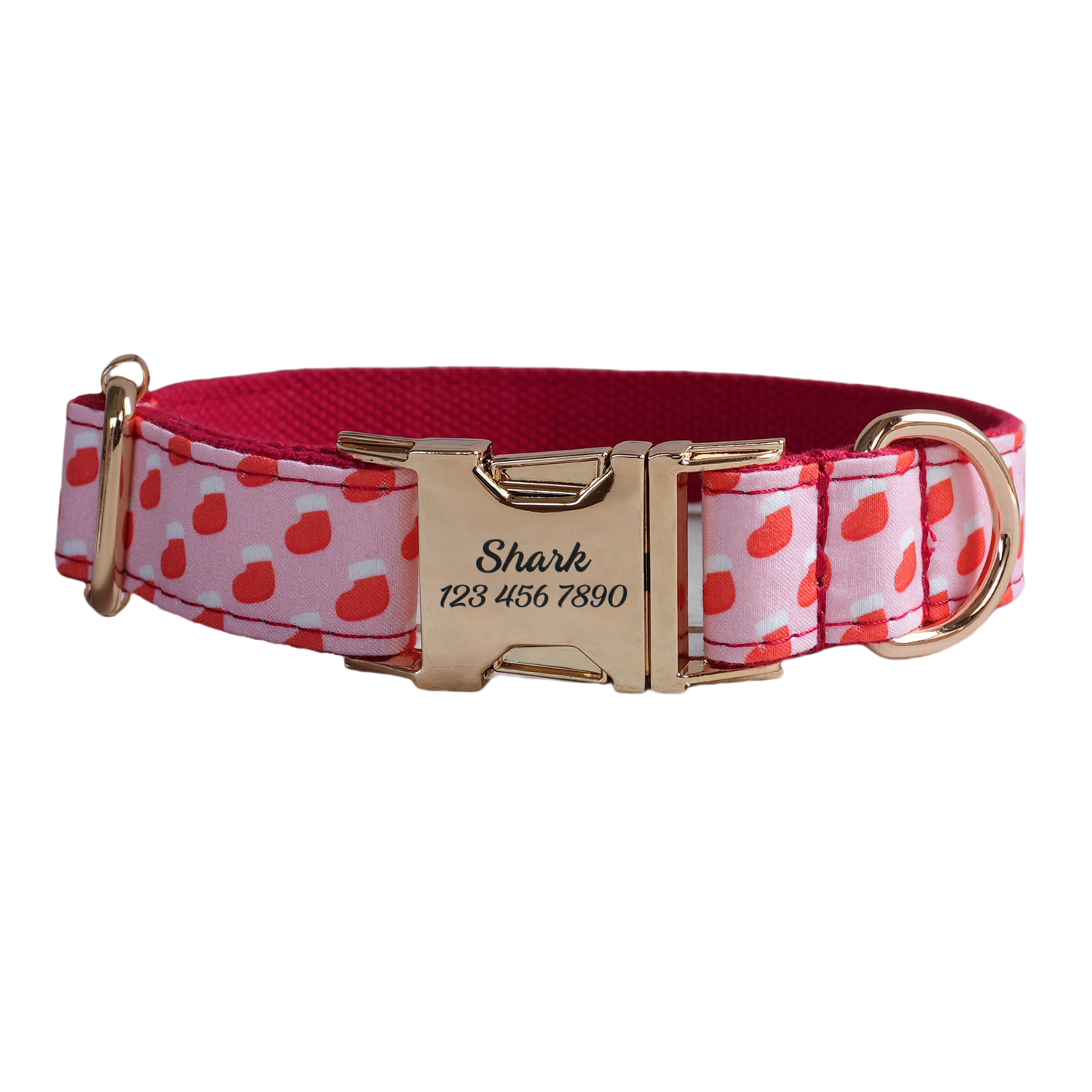 Christmas Anti-Lost Custom Engraved Pet Collar