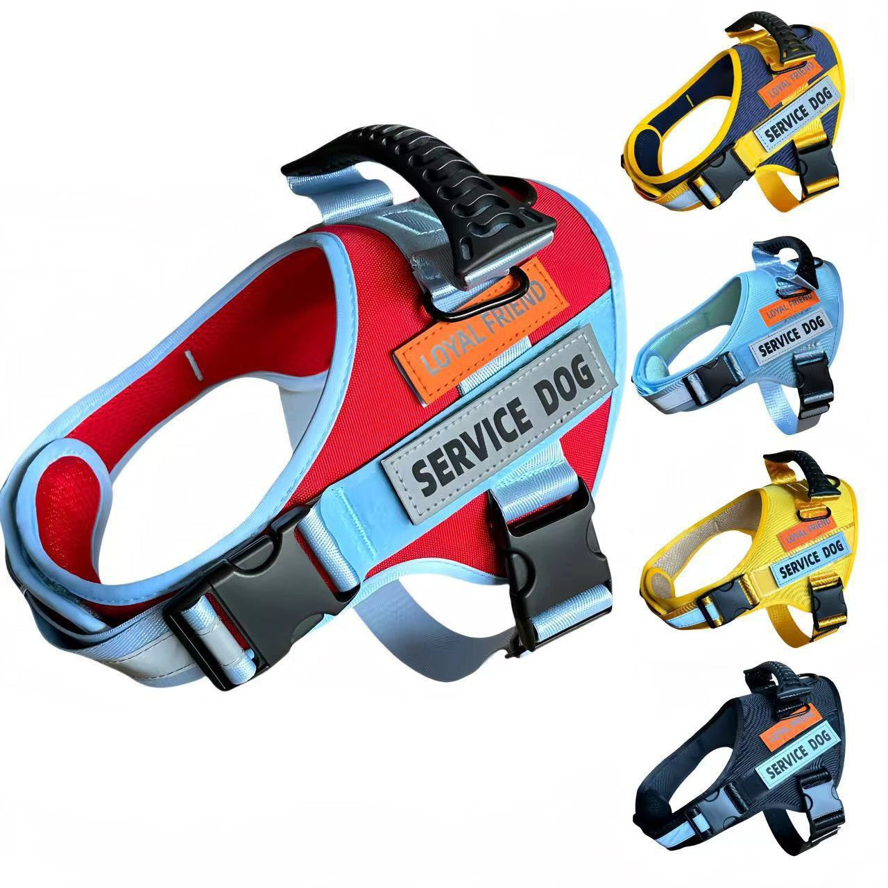 Reflective Explosion-Proof Dog Vest Harness