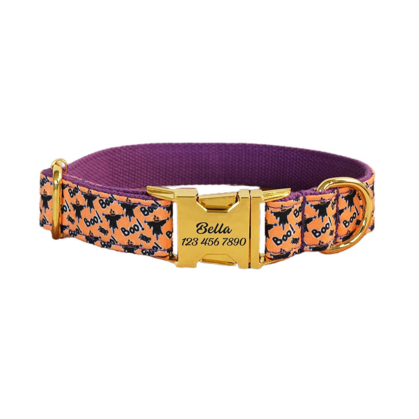 Halloween Anti-Lost Custom Engraved Pet Collar