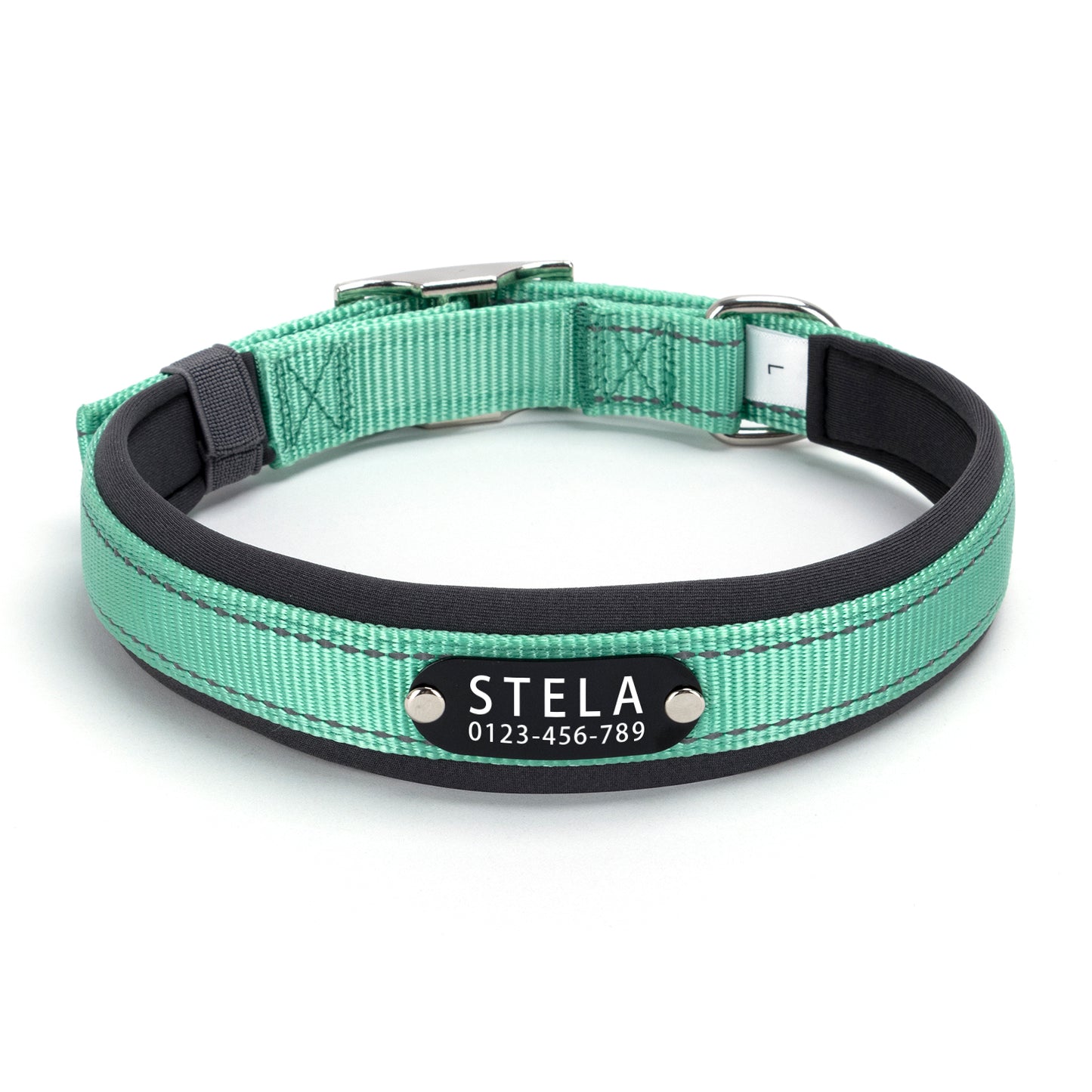 Reflective Soft Personalized Dog Collars
