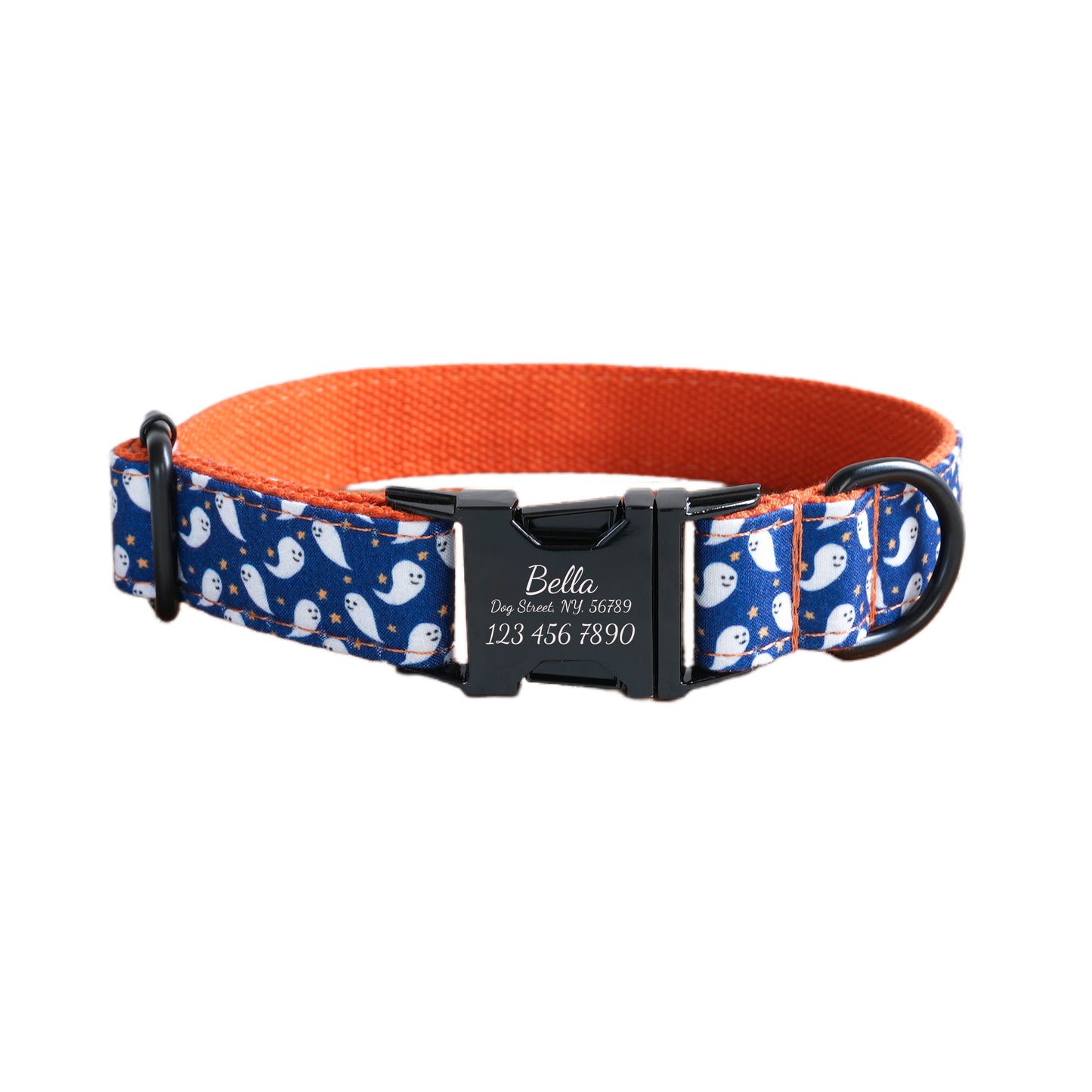 Halloween Anti-Lost Custom Engraved Pet Collar