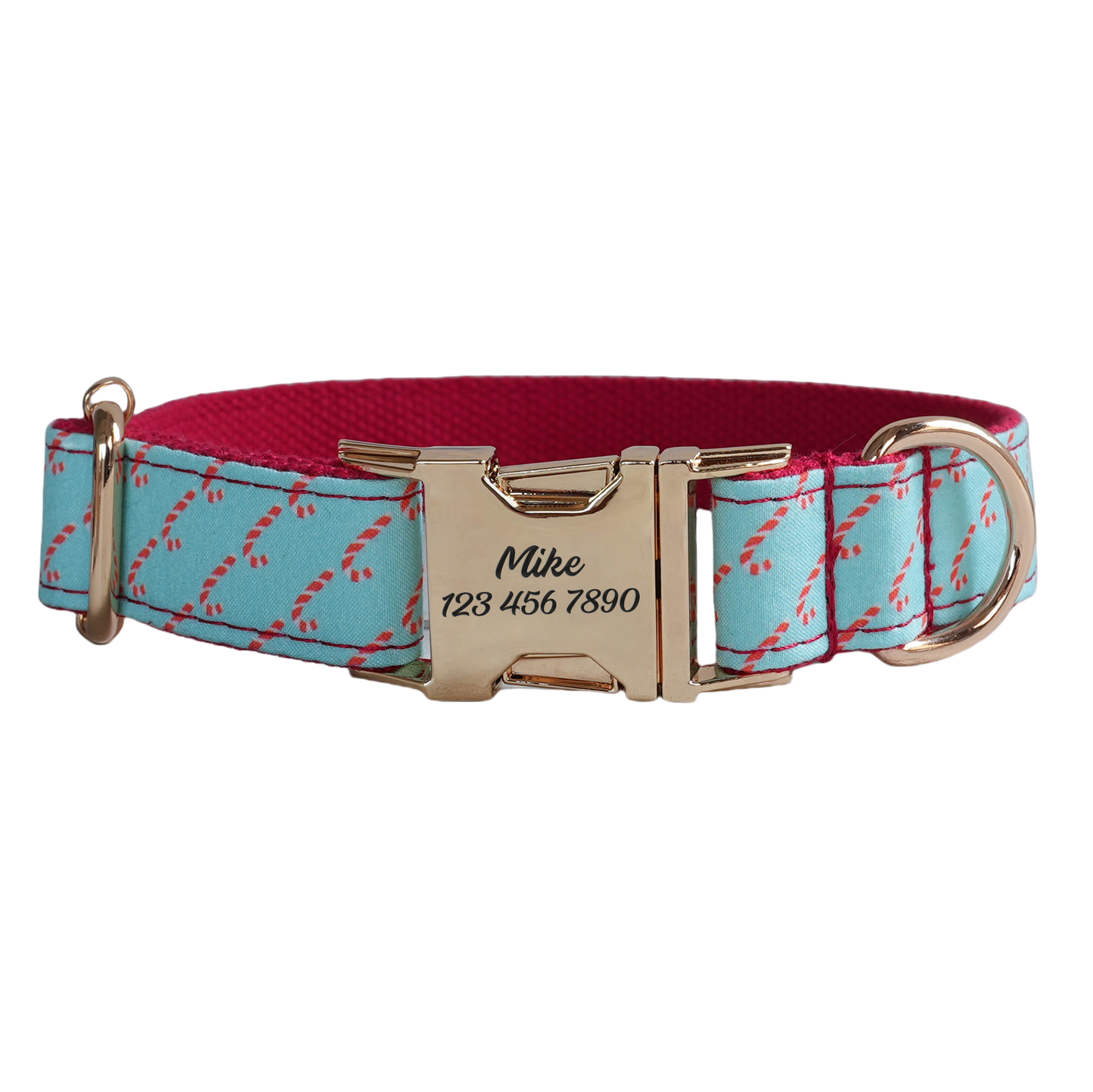 Christmas Anti-Lost Custom Engraved Pet Collar