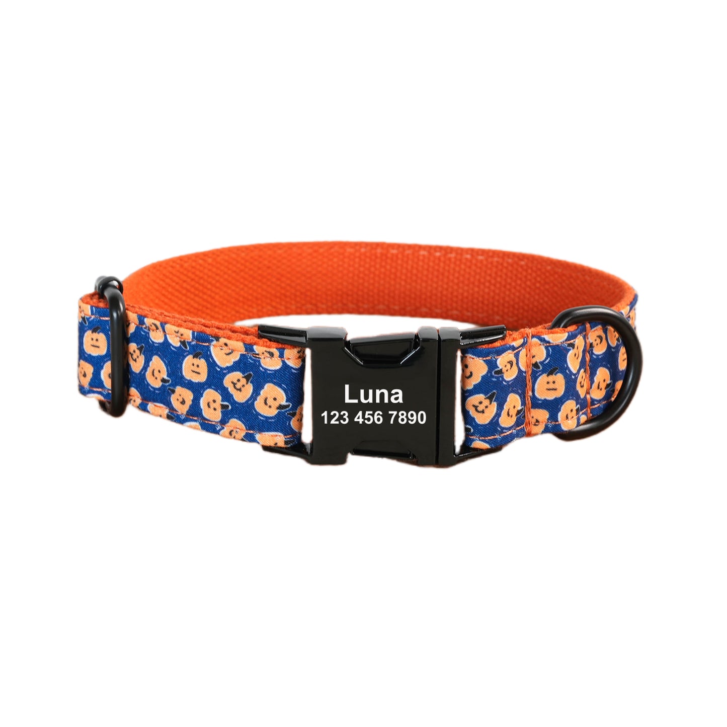 Halloween Anti-Lost Custom Engraved Pet Collar