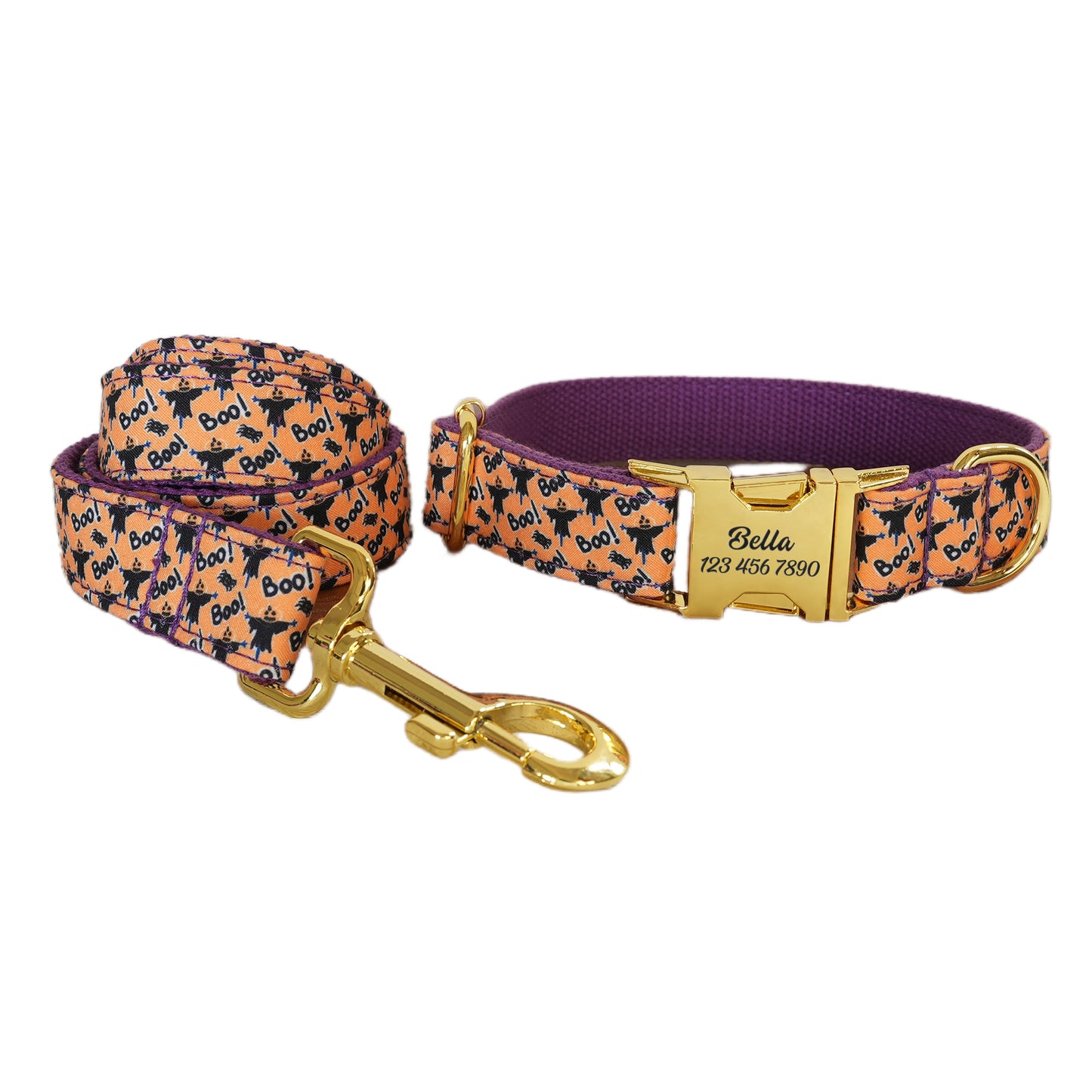 Halloween Anti-Lost Custom Engraved Pet Collar