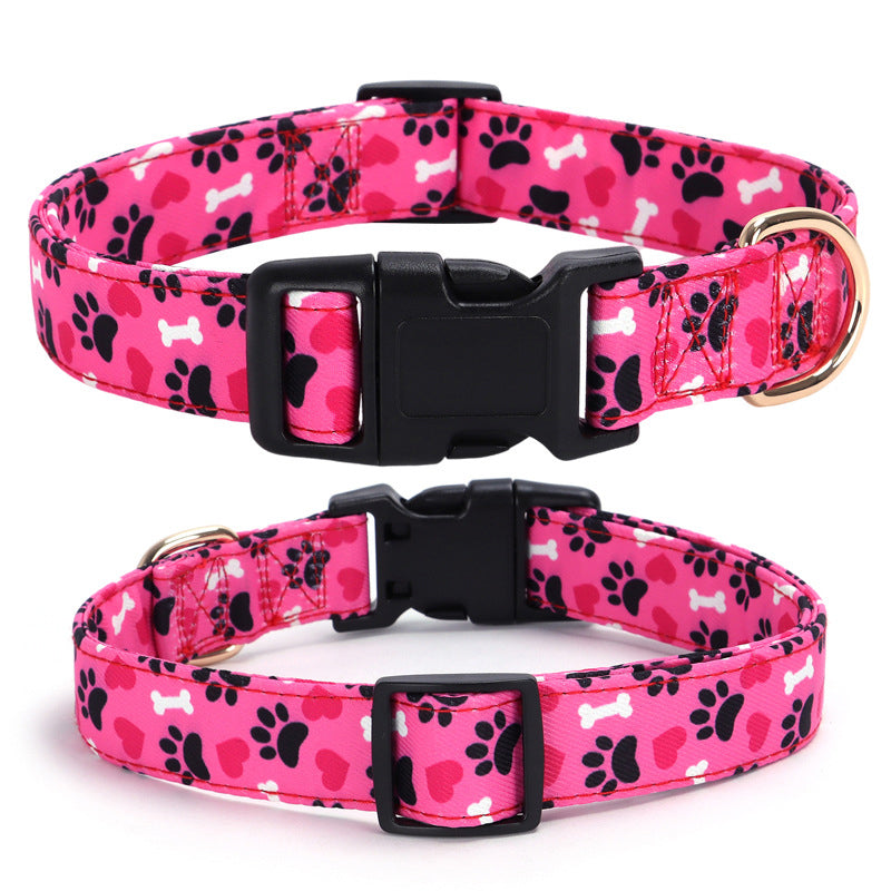 Holiday Adjustable Dog Collar For Easter, St. Patrick's Day & Valentine's Day