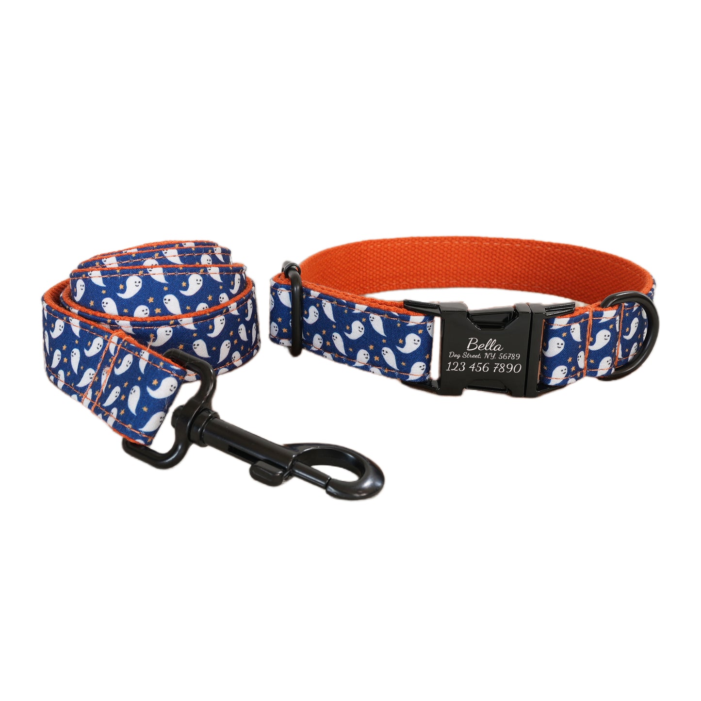Halloween Anti-Lost Custom Engraved Pet Collar