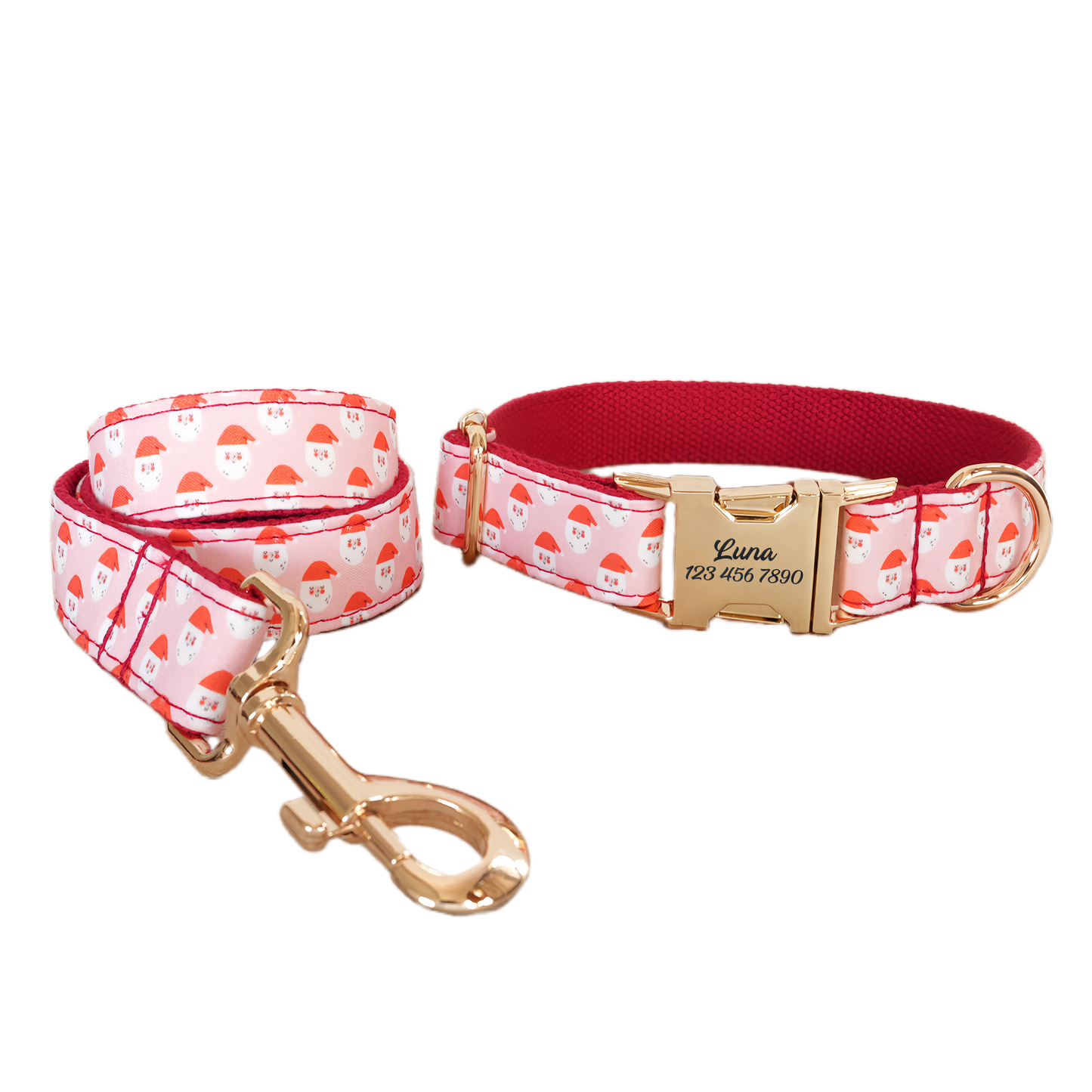 Christmas Anti-Lost Custom Engraved Pet Collar