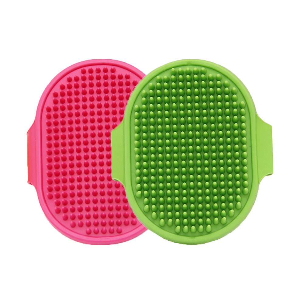 2PCS Pet Bath Brush Pet Grooming Shampoo Brush