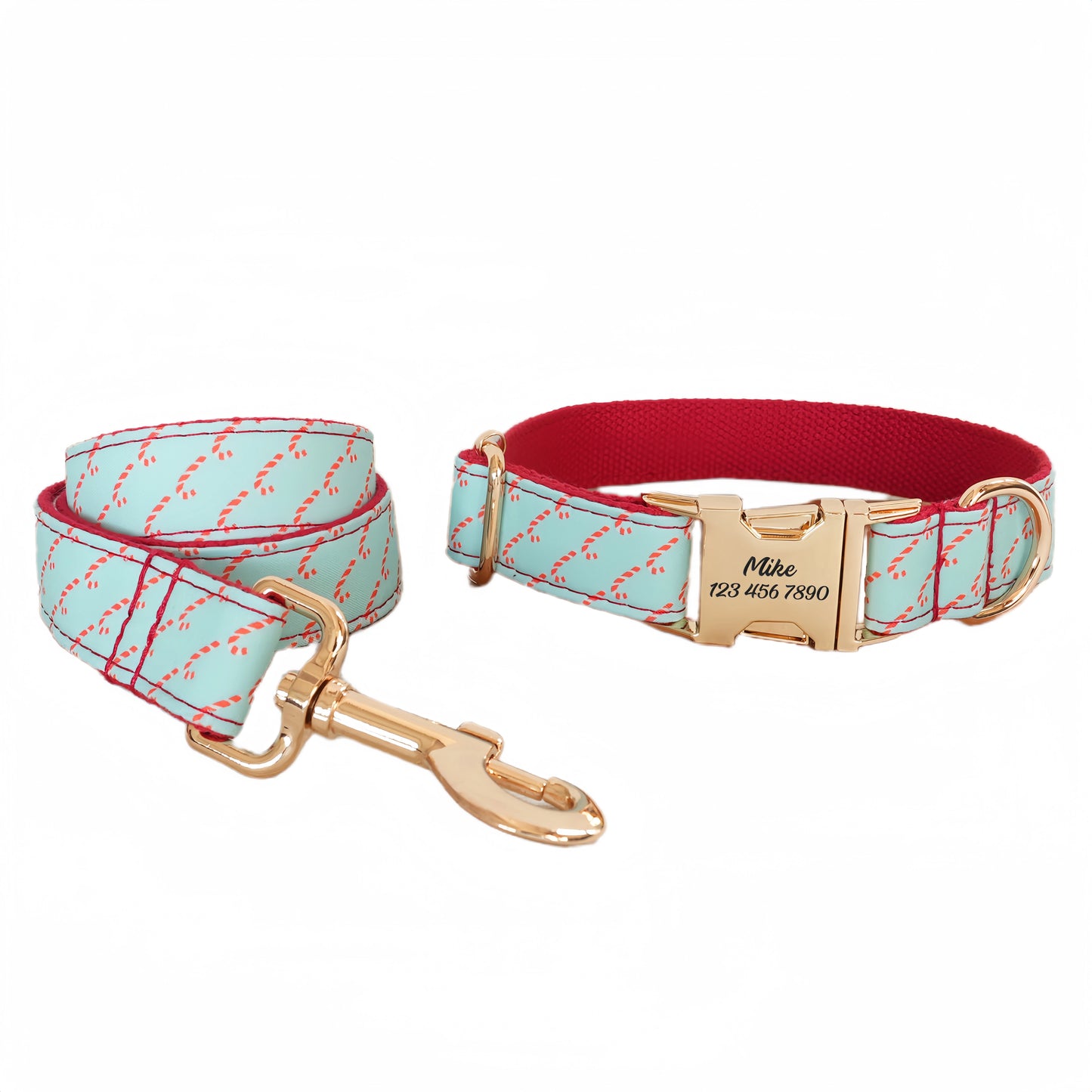 Christmas Anti-Lost Custom Engraved Pet Collar