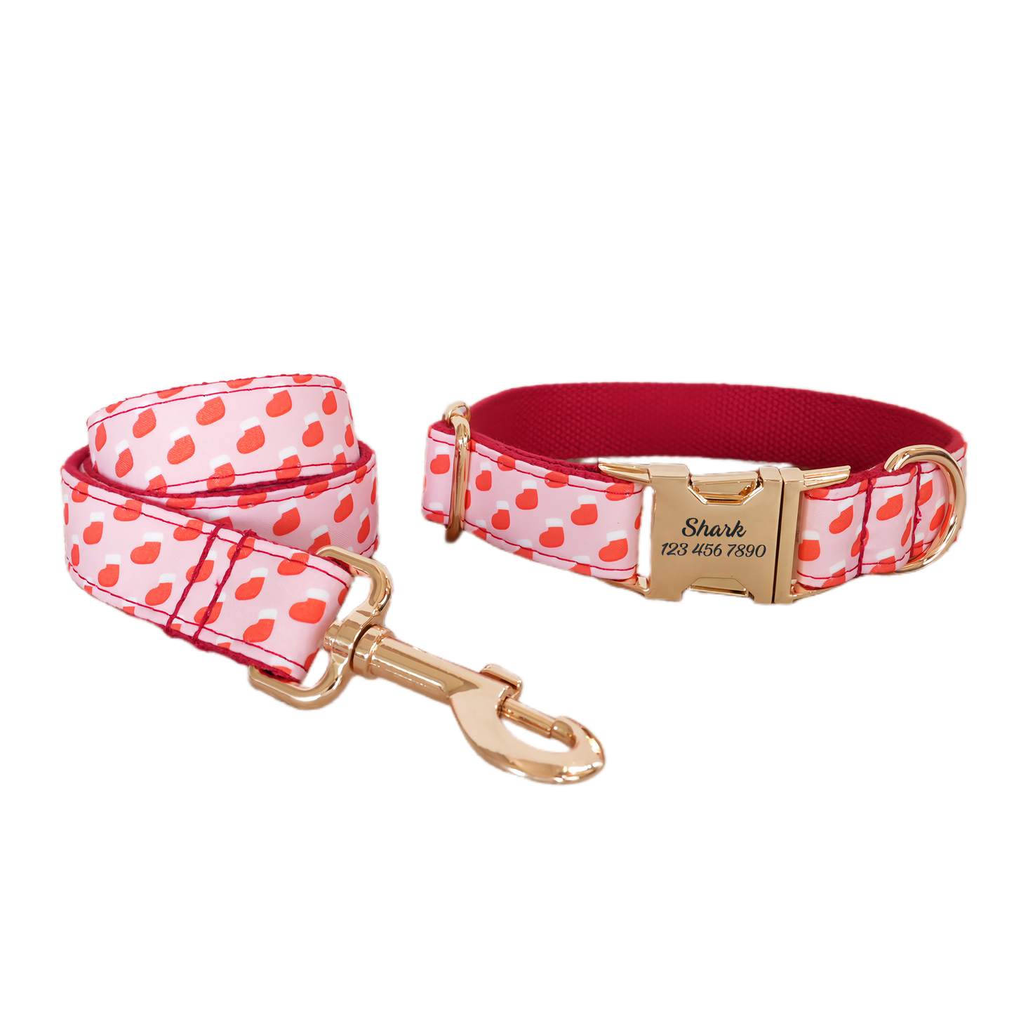 Christmas Anti-Lost Custom Engraved Pet Collar