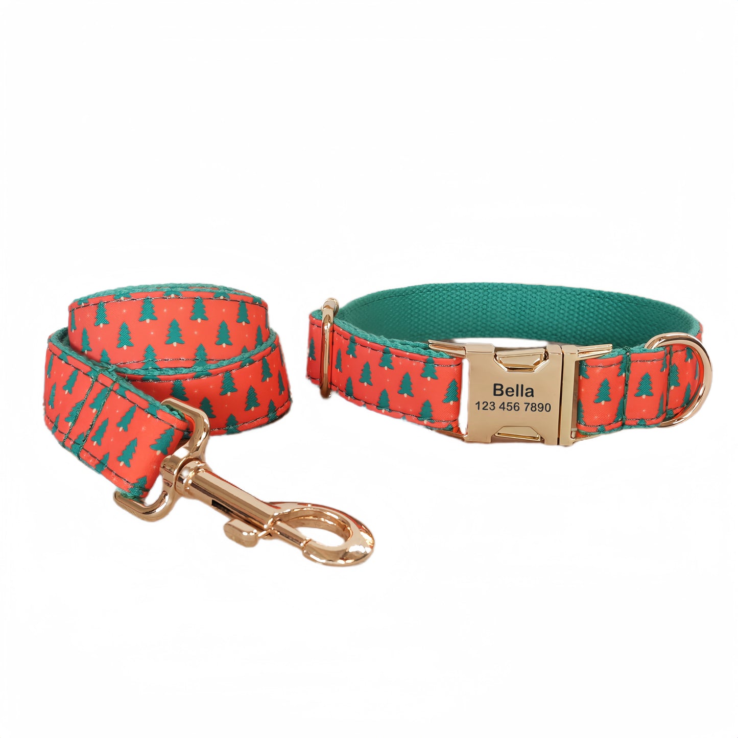 Christmas Anti-Lost Custom Engraved Pet Collar
