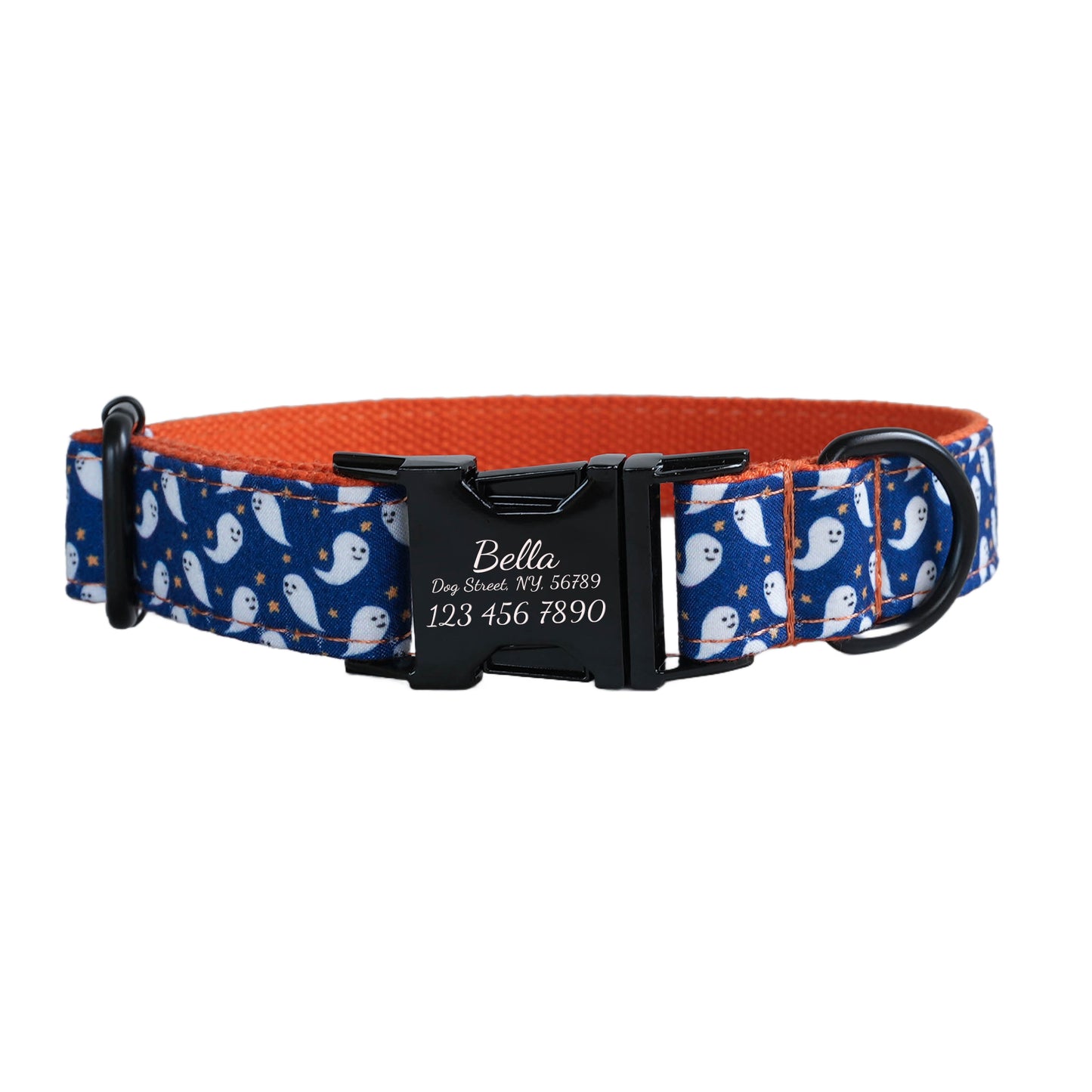 Halloween Anti-Lost Custom Engraved Pet Collar
