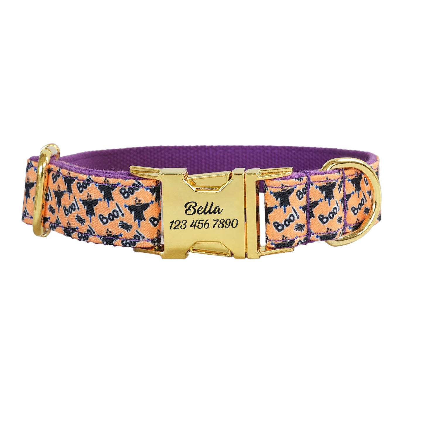 Halloween Anti-Lost Custom Engraved Pet Collar