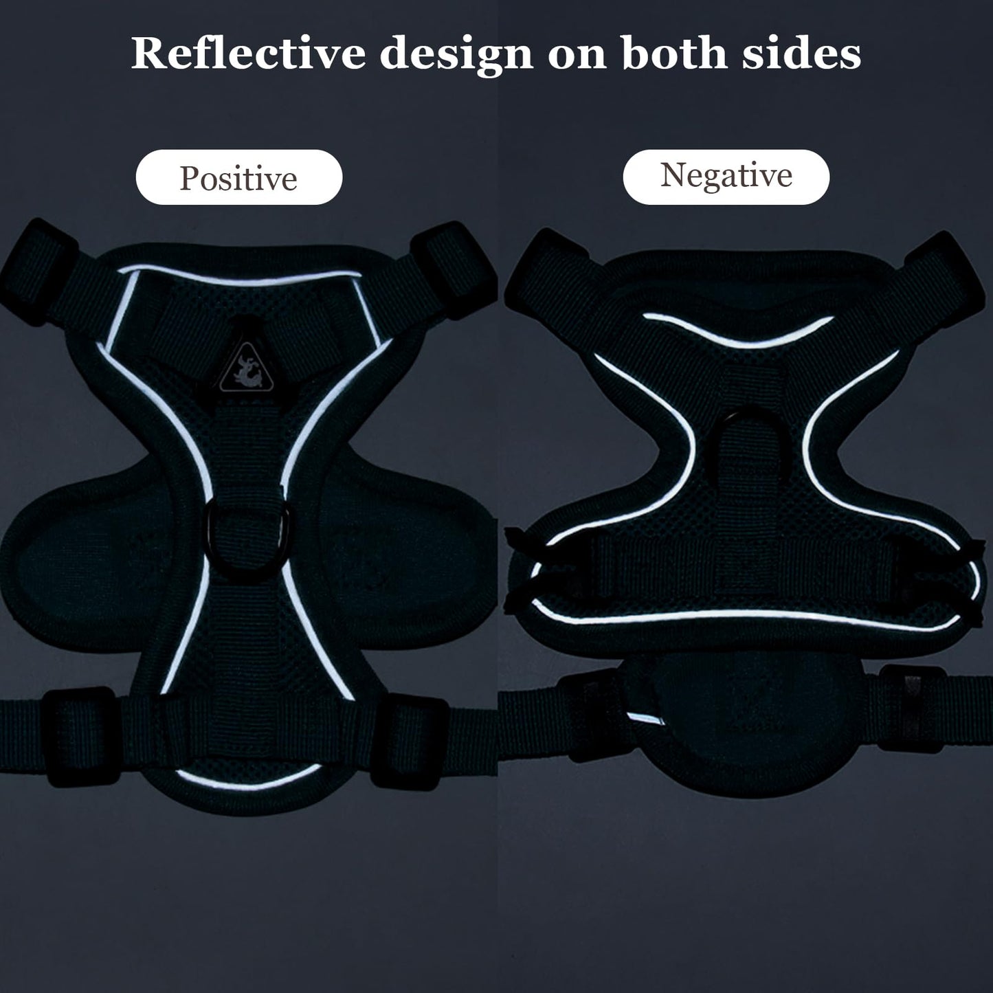 Reflective Cat Harness, Adjustable Kitten Harness and Leash Set