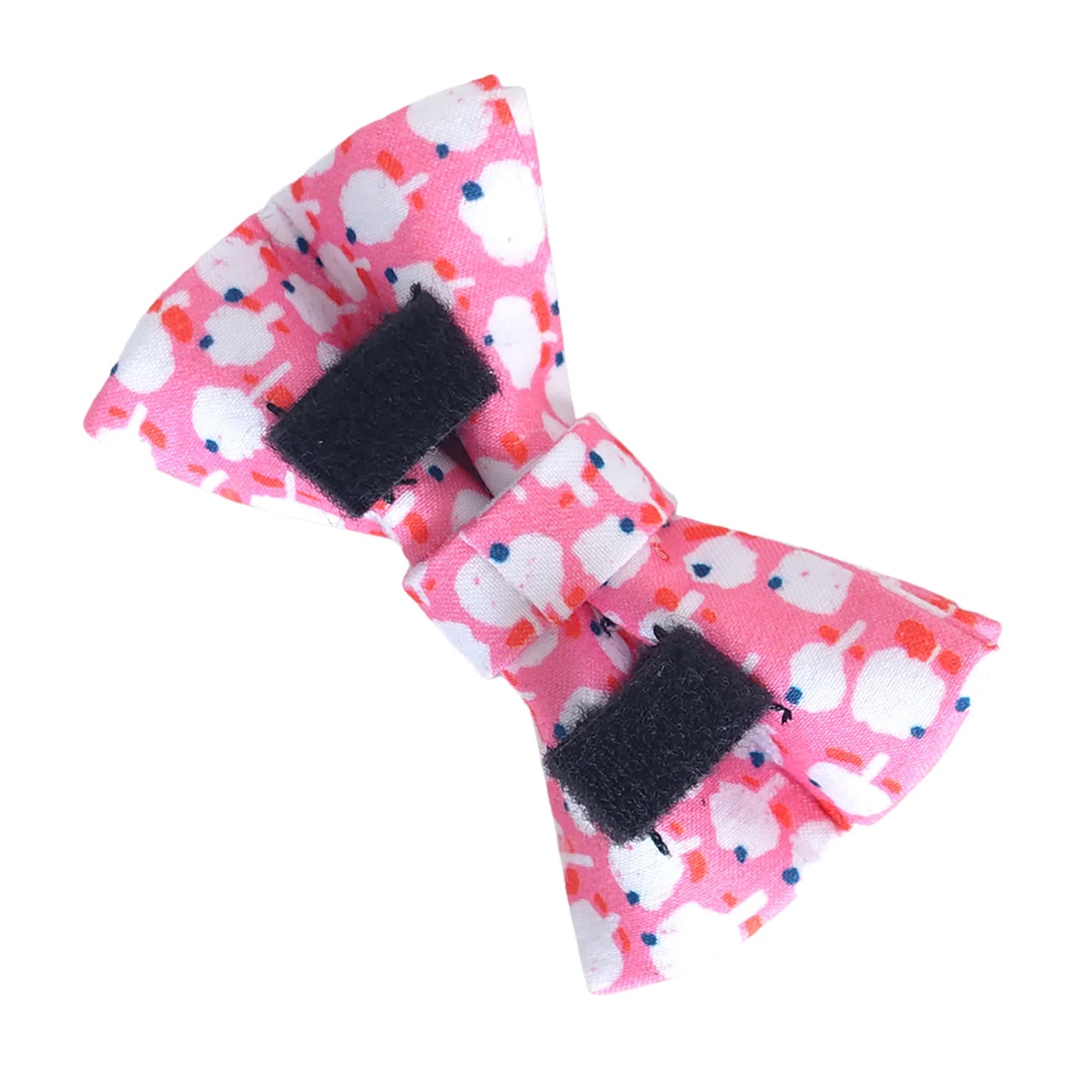 Green Flower Personalized Cat Collar with Bowtie Free Engraved