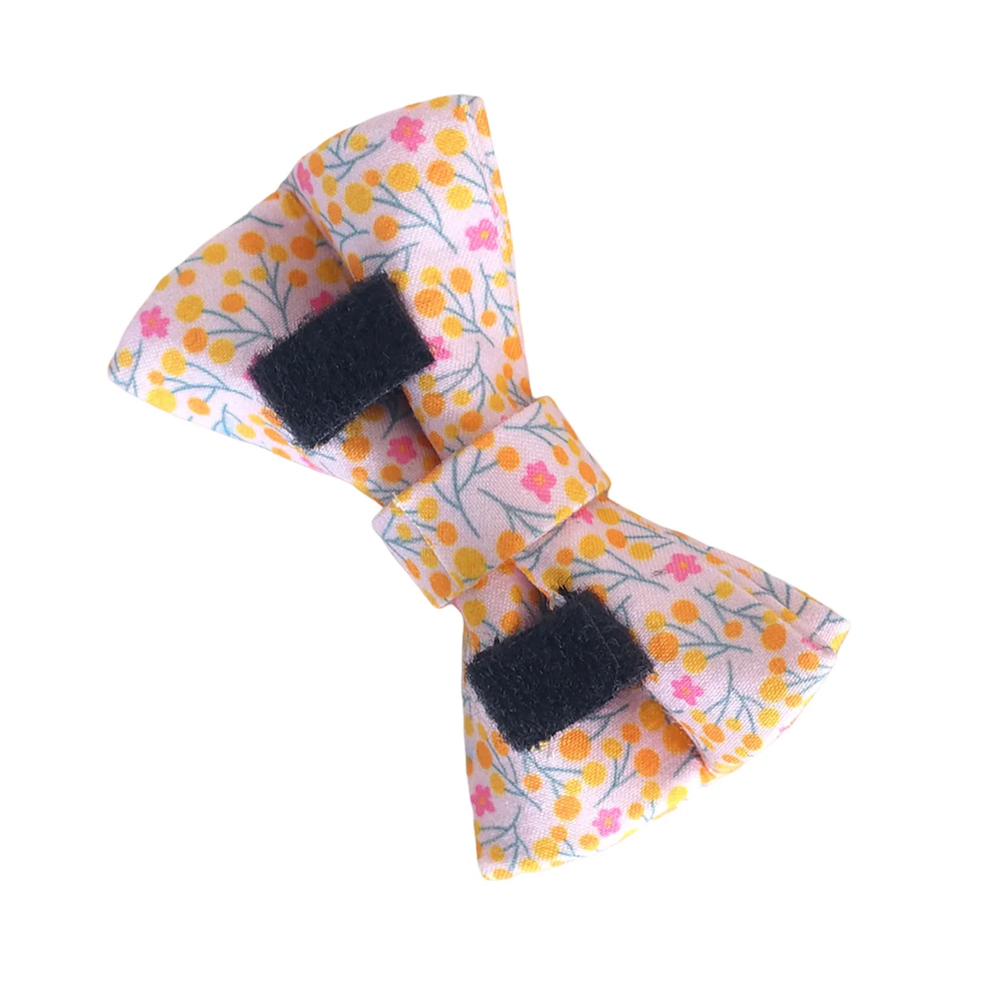 Personalized Green Cat Collar with Bowtie Free Engraved