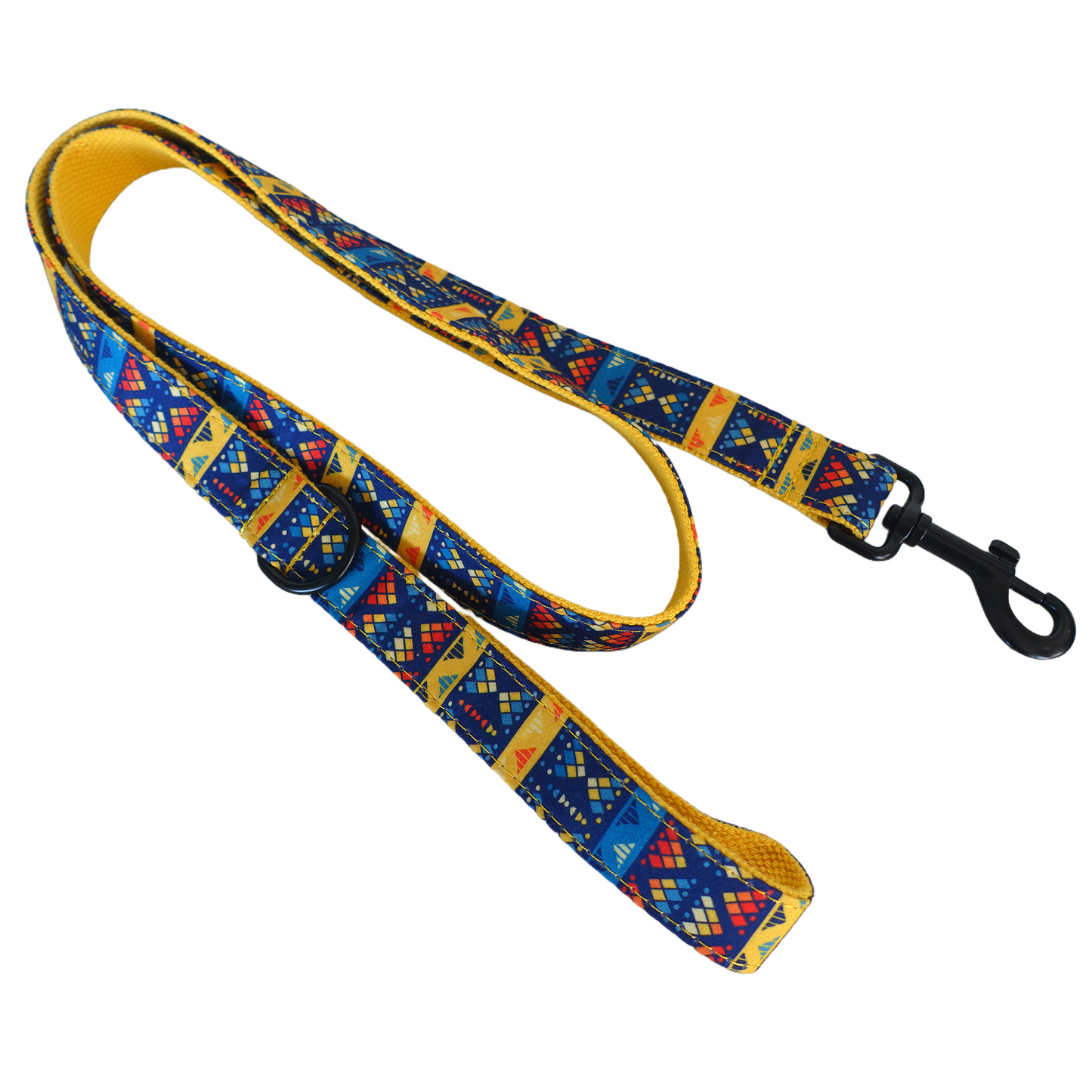 Purple Fower Personalized Dog Collars,Custom Puppy Collar, Bowtie, Leash