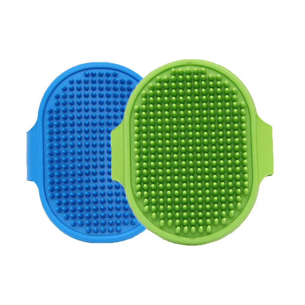 2PCS Pet Bath Brush Pet Grooming Shampoo Brush