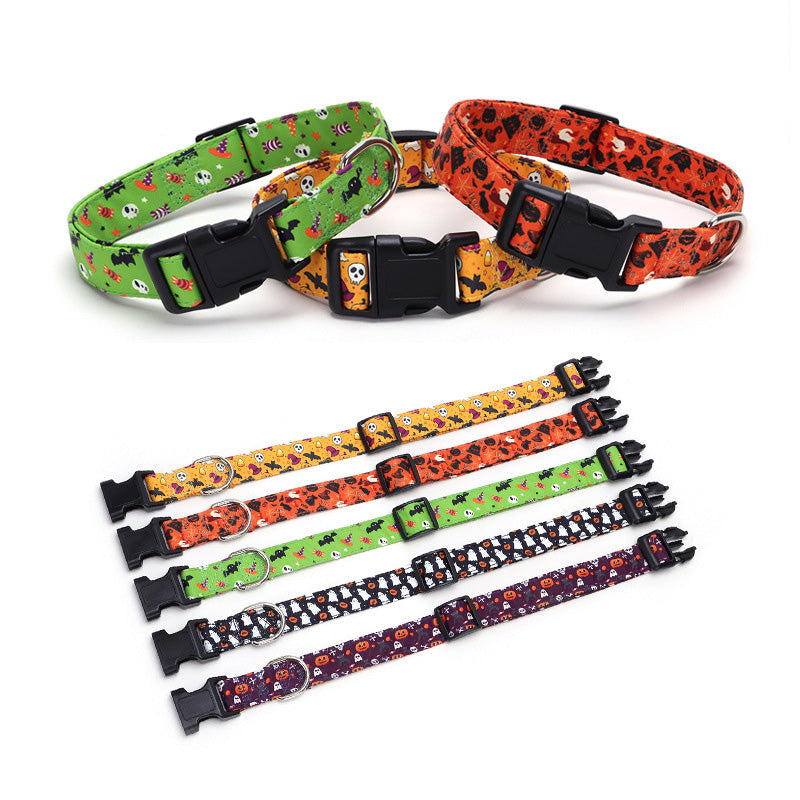 Adjustable Halloween Dog Collars