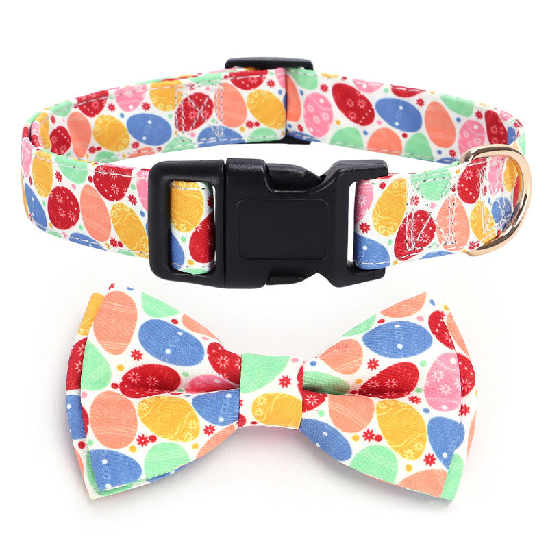 Holiday Adjustable Dog Collar For Easter, St. Patrick's Day & Valentine's Day