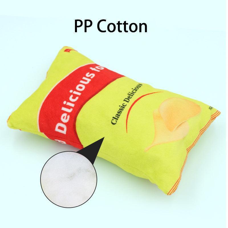 3 PCS Funny Donut Plush Dog Chew Toy - iTalkPet