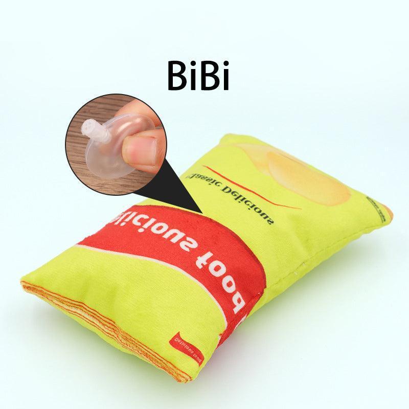 3 PCS Funny Donut Plush Dog Chew Toy - iTalkPet