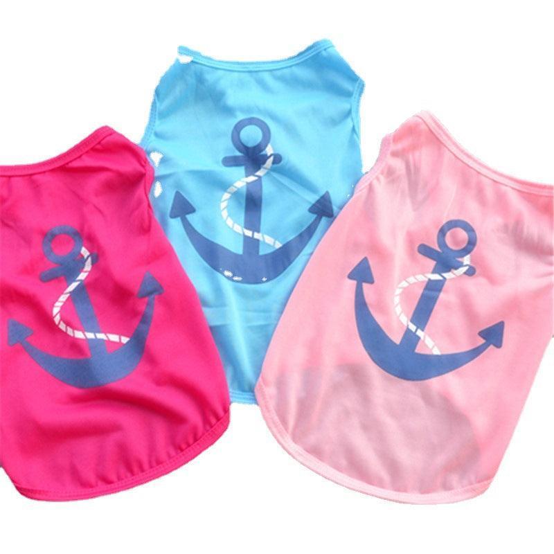 3 PCS Small Dog T Shirts Striped Dog Clothes - iTalkPet