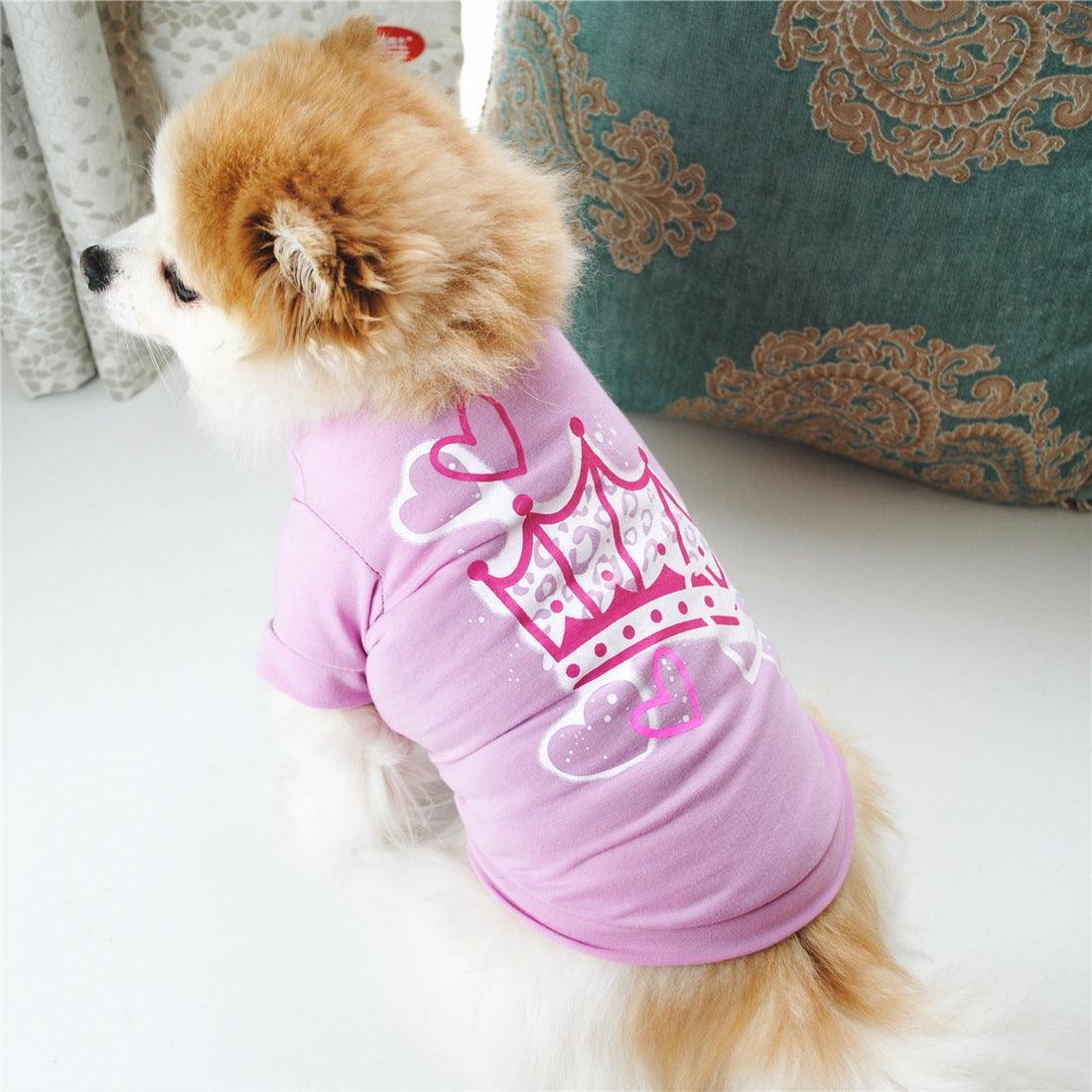 4PCS Dog Summer Sweatshirt Puppy Cute Vest for Small Pet - iTalkPet