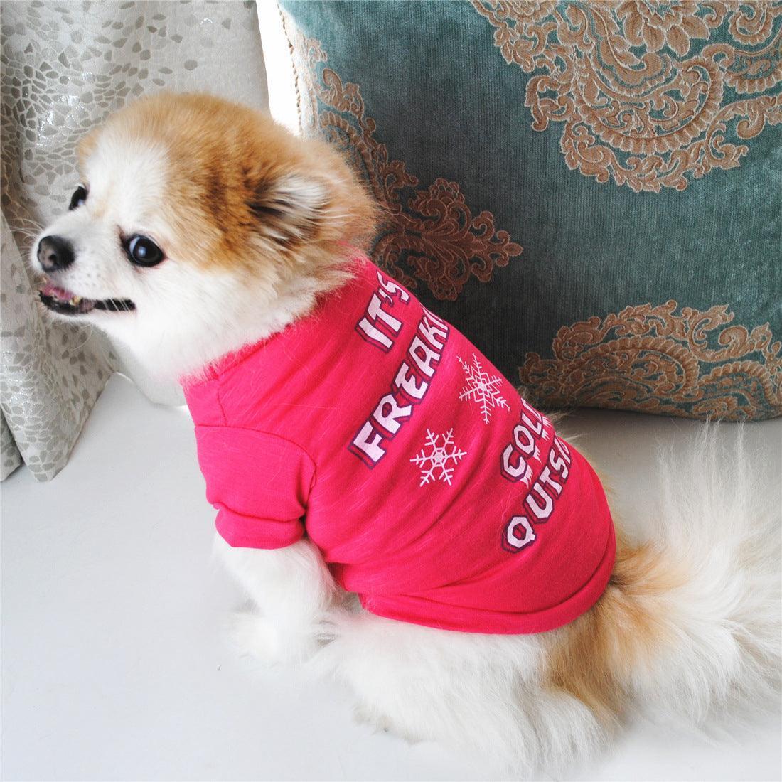 4PCS Dog Summer Sweatshirt Puppy Cute Vest for Small Pet - iTalkPet
