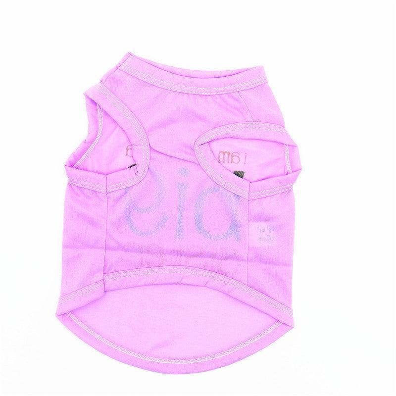 4PCS Dog Summer Sweatshirt Puppy Cute Vest for Small Pet - iTalkPet