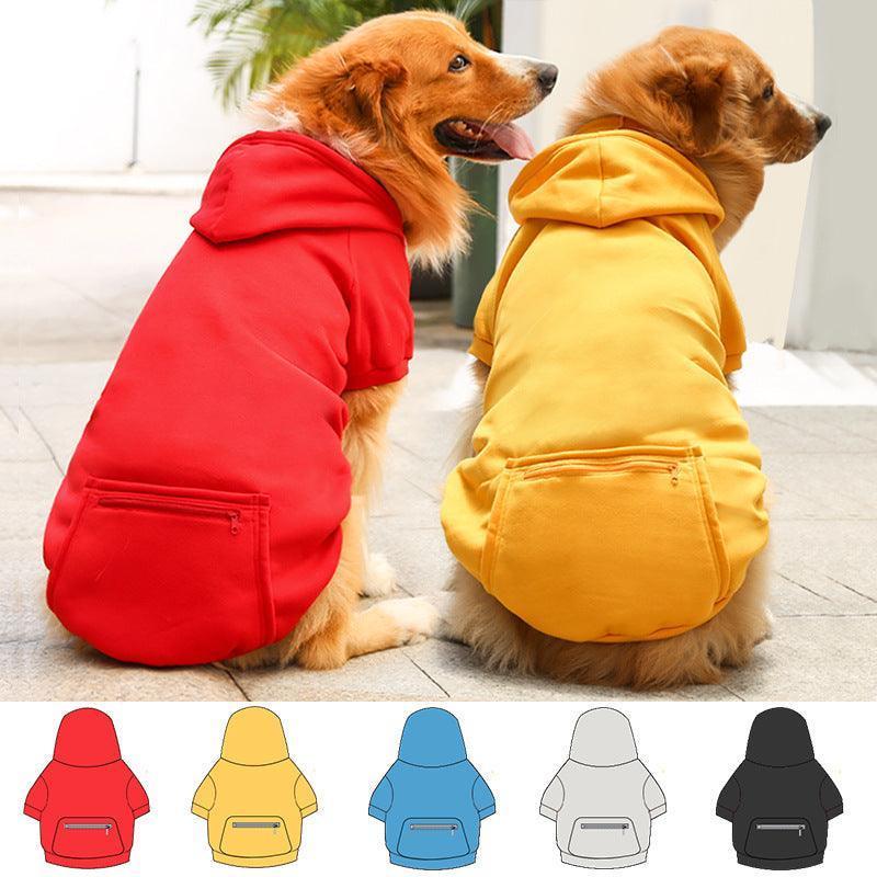 Dog Hoodie - Warm Fleece Pet Sweater - iTalkPet