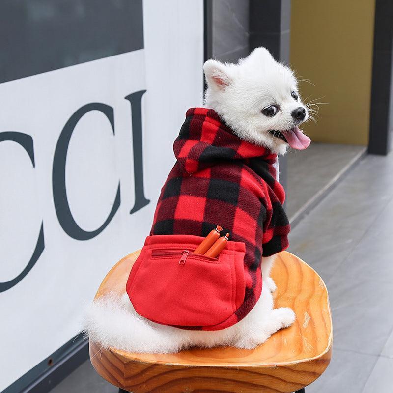 Dog Hoodie - Warm Fleece Pet Sweater - iTalkPet