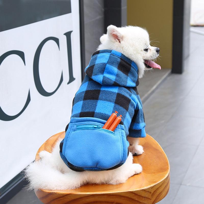 Dog Hoodie - Warm Fleece Pet Sweater - iTalkPet
