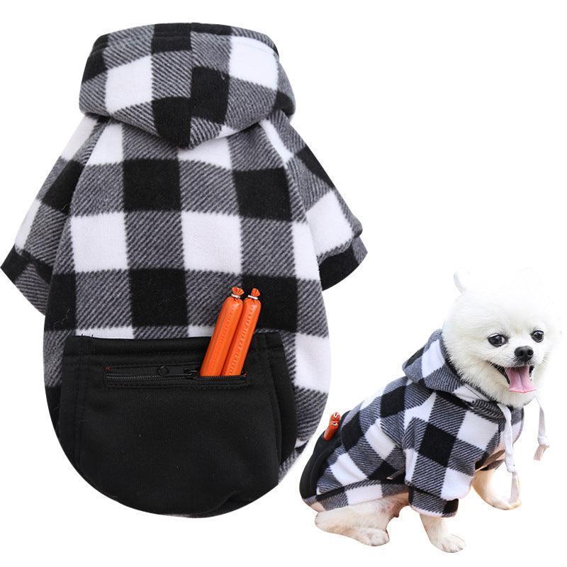 Dog Hoodie - Warm Fleece Pet Sweater - iTalkPet