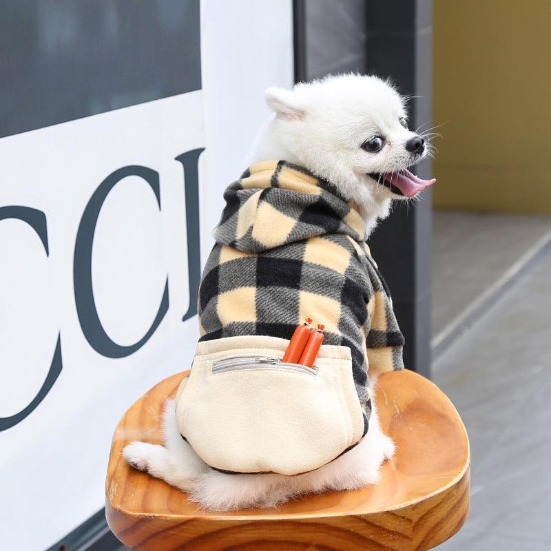 Dog Hoodie - Warm Fleece Pet Sweater - iTalkPet