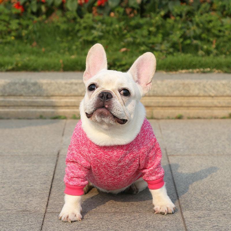 Dog Sweater Soft Thickening Warm Pup Dogs Shirt Winter Puppy Sweater - iTalkPet