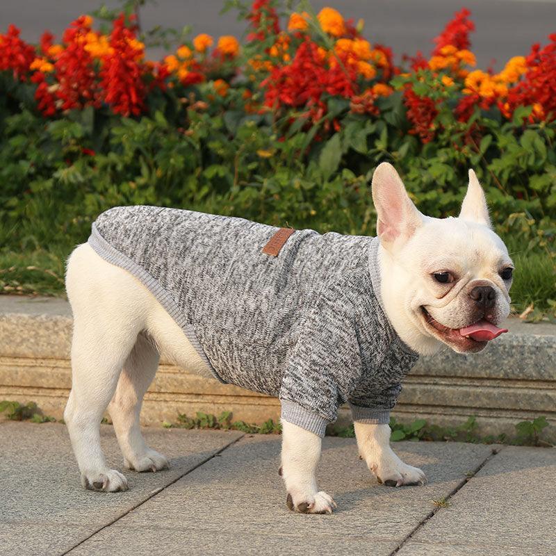 Dog Sweater Soft Thickening Warm Pup Dogs Shirt Winter Puppy Sweater - iTalkPet