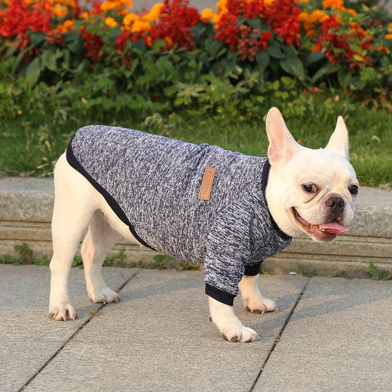 Dog Sweater Soft Thickening Warm Pup Dogs Shirt Winter Puppy Sweater - iTalkPet