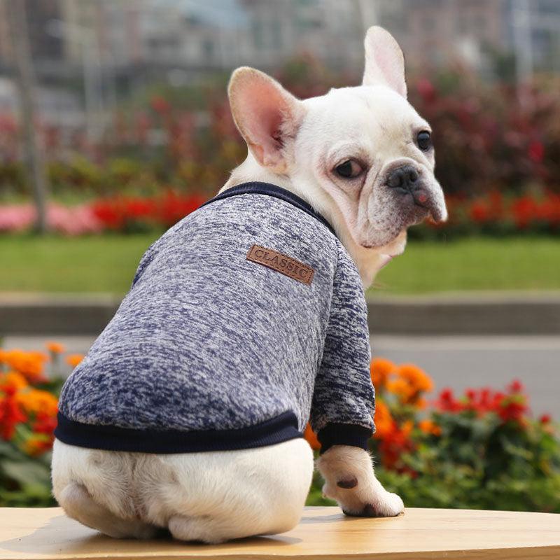 Dog Sweater Soft Thickening Warm Pup Dogs Shirt Winter Puppy Sweater - iTalkPet