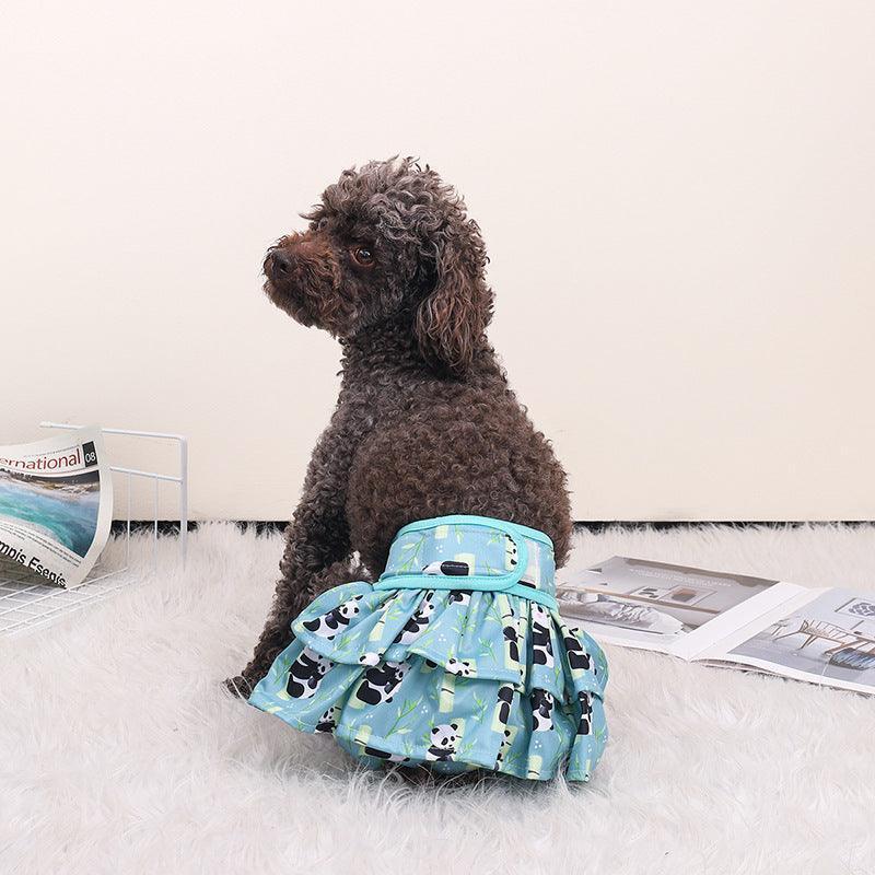 Panda Washable Female Dog Diapers Absorbent Reusable Dog Panties - iTalkPet