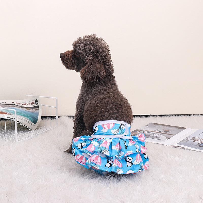 Panda Washable Female Dog Diapers Absorbent Reusable Dog Panties - iTalkPet