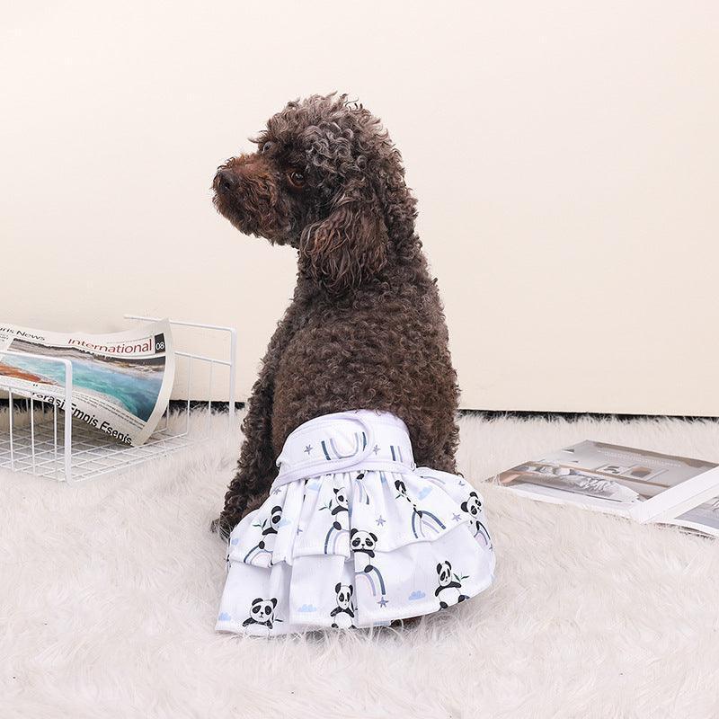 Panda Washable Female Dog Diapers Absorbent Reusable Dog Panties - iTalkPet