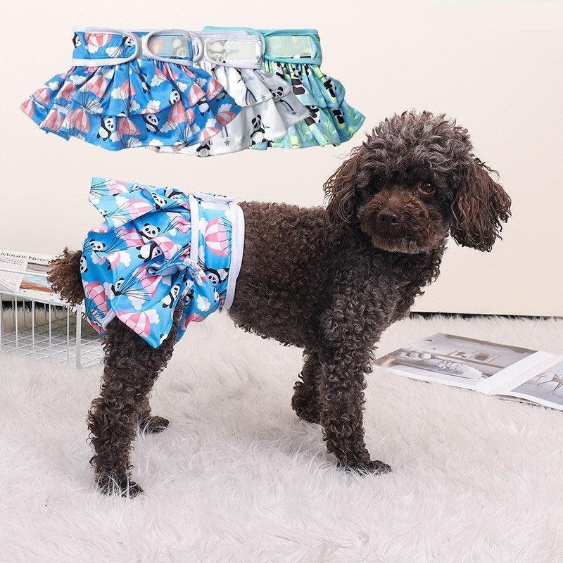 Panda Washable Female Dog Diapers Absorbent Reusable Dog Panties - iTalkPet