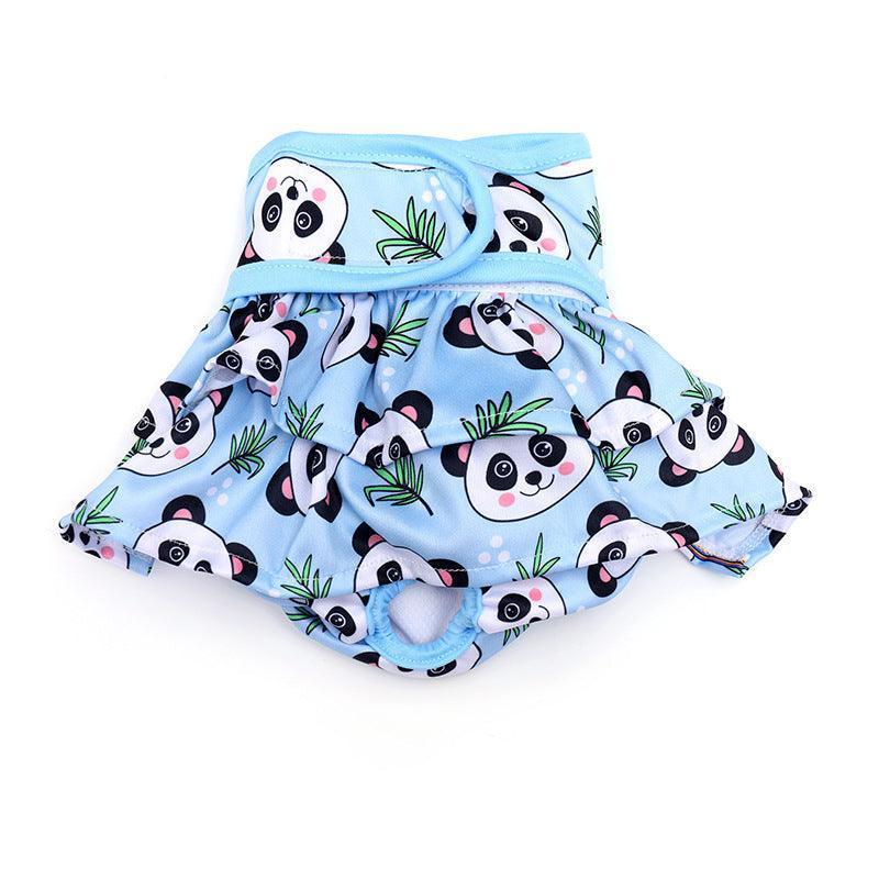 Panda Washable Female Dog Diapers Absorbent Reusable Dog Panties - iTalkPet