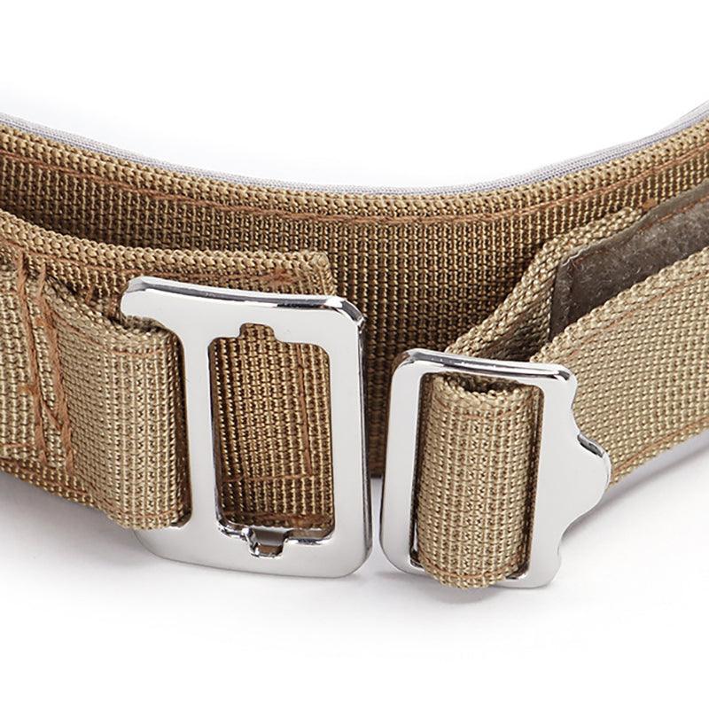 Personalized Tactical Dog Collar Adjustable Soft Padded Pet Collars with Handle - iTalkPet