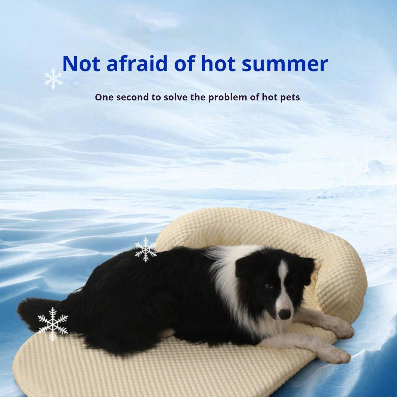 Pet Cool Mat Summer Cool Dog Bed - iTalkPet