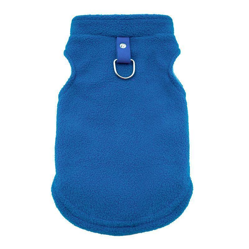 Soft Fleece Vest Dog Sweater - Warm Pullover Fleece Dog Jacket - iTalkPet
