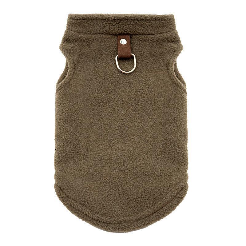 Soft Fleece Vest Dog Sweater - Warm Pullover Fleece Dog Jacket - iTalkPet